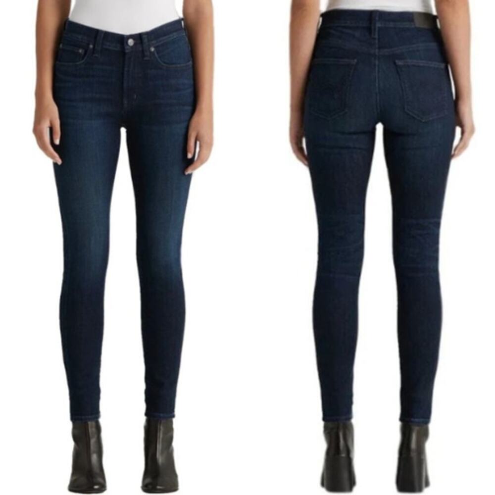 NWT Edwin Pixie Mid Rise Skinny Jeans Slim Fit Legend Wash Women's Size 28